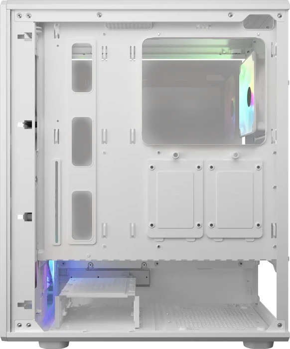 Cougar Airface Pure RGB, weiß, Glasfenster