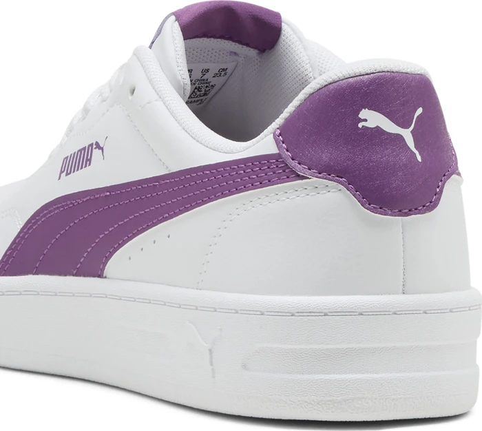 Puma Court Lally puma white/plum wine (Damen)