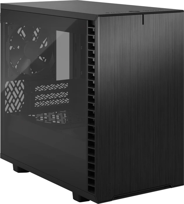 Fractal Design Define 7 Nano Black TG Light Tint, Glasfenster, Mini-ITX, schallgedämmt
