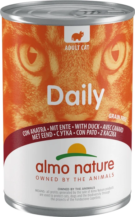 almo nature Daily Cats 400, mit Ente, 400g