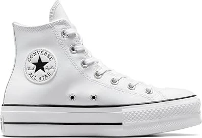 Converse Chuck Taylor All Star Lift Leather High Top weiß/schwarz (Damen)