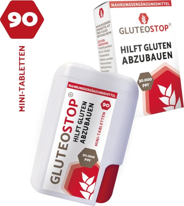 Gluteostop Tabletten, 90 Stück