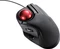 Elecom HUGE M-HT1URBK Trackball schwarz/rote Kugel, Rechtshänder, USB-A Vorschaubild