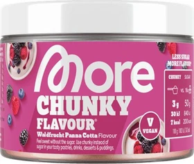 More Nutrition Chunky Flavour Waldfrucht Panna Cotta 150g