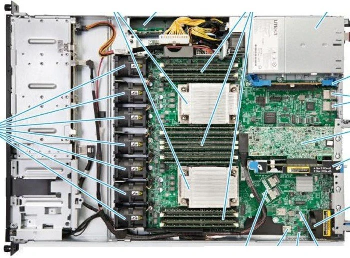 HP ProLiant DL160 Gen9, Xeon E5-2603 v3, 8GB RAM, 1HE