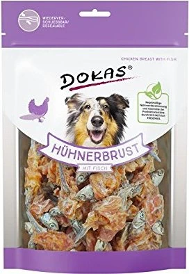 Dokas Hühnerbrust mit Fisch, 220g