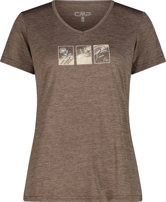 CMP Light Jersey Funktionsshirt kurzarm toffee mel. (Damen)