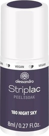 Alessandro StripLac Peel Or Soak Nagellack 180 night sky, 8ml