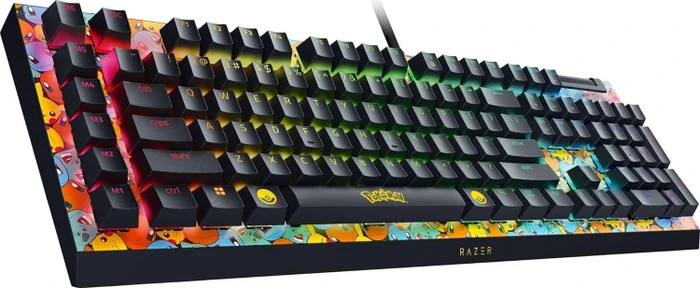 Razer BlackWidow V4 X, Minecraft Edition, Razer GREEN Clicky Gen-3, USB, US