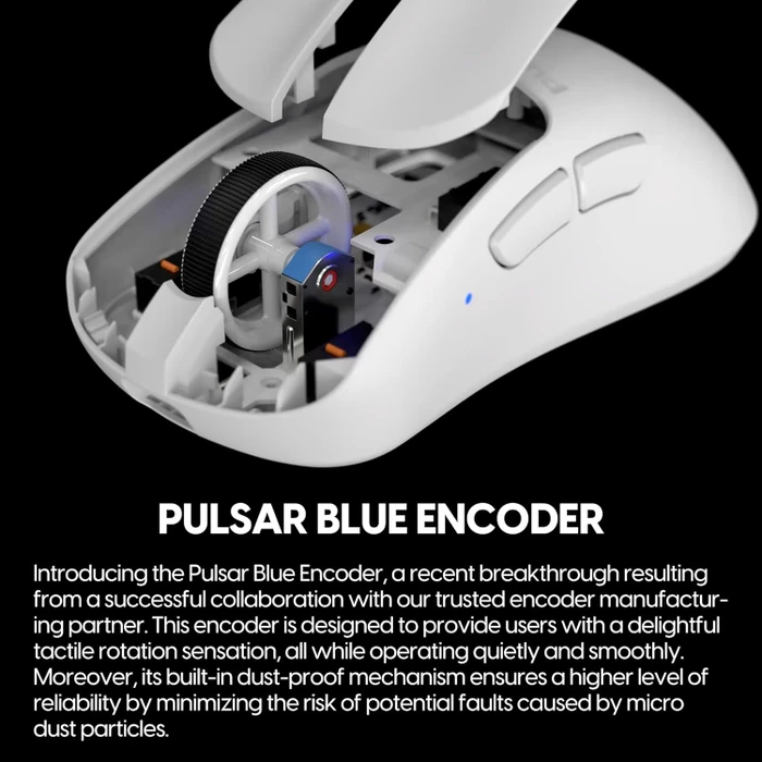 Pulsar Gaming Gears Xlite v3 Mini Wireless weiß, USB