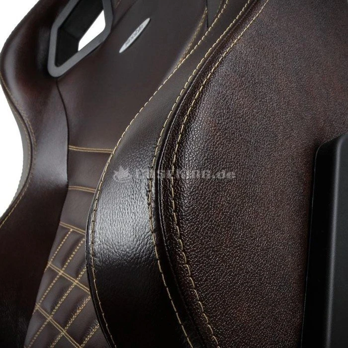 noblechairs Epic Echtleder Gamingstuhl, braun/beige