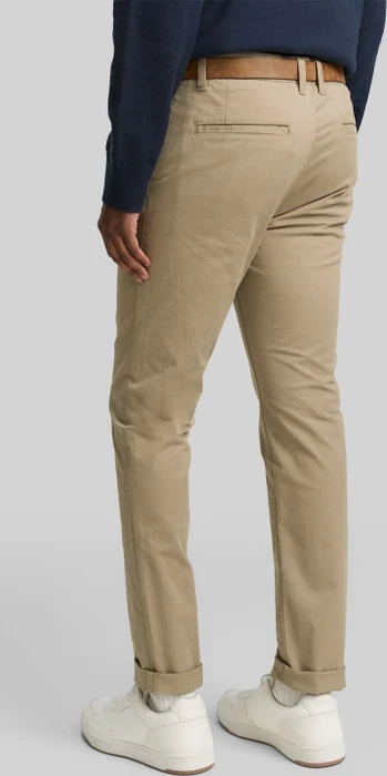 Tom Tailor Chino mit Gürtel Hose braun (Herren)