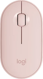 Logitech M350 Pebble Wireless Mouse Rose, USB/Bluetooth