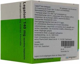 axicorp Pharma Legalon forte Hartkapseln, 60 Stück