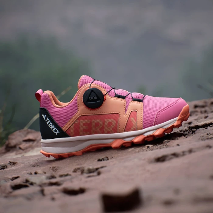 adidas Terrex Agravic BOA pink fusion/putty mauve/core black (Junior)