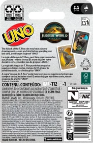 UNO Jurassic World Rebirth