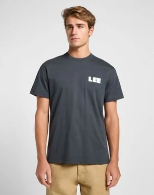 Lee Workwear Relaxed Graphic T-Shirt kurzarm washed black (Herren)