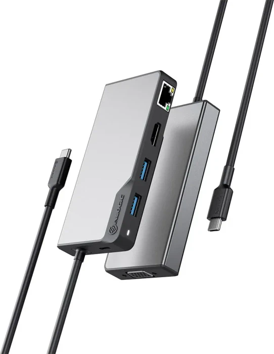 Alogic USB-C Fusion Max 6-in-1 Hub V2, USB-C 3.0 [Stecker]