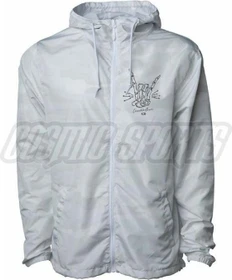 CrankBrothers White Camo Windbreaker Funktionsjacke rock n' roll