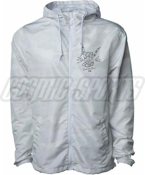 CrankBrothers White Camo Windbreaker Funktionsjacke rock n' roll