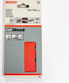 Bosch Professional C430 Expert for Wood and Paint Schleifblatt K100, 93x186mm, 10 Stück