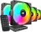Mars Gaming MF-SI4KIT ARGB Fan Kit, schwarz, LED-Steuerung, Fernbedienung, Lüftersteuerung, 120mm, 4er-Pack Vorschaubild
