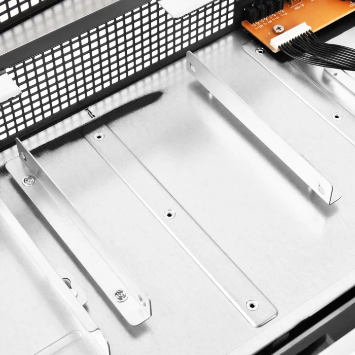 SilverStone RM21-304, Rackmount Storage, schwarz/grau, 2HE, ATX