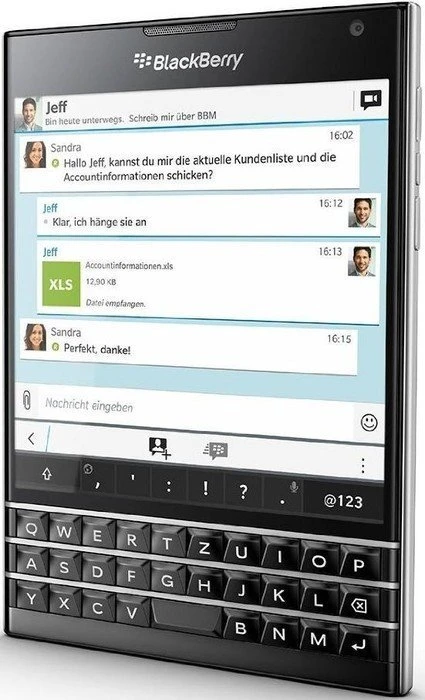 BlackBerry Passport schwarz