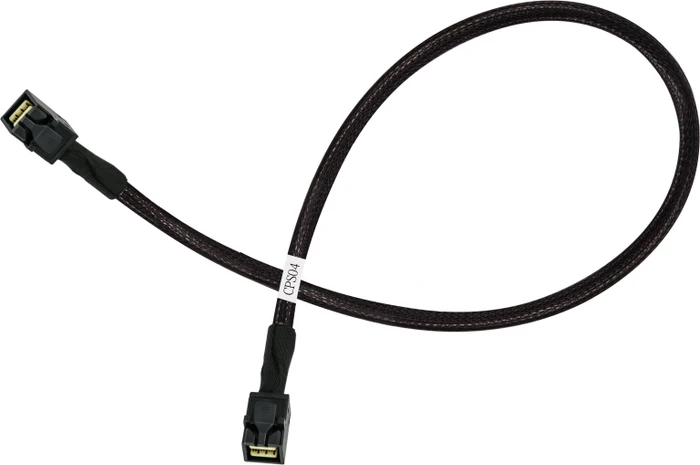 SilverStone mini SAS x4 [SFF-8643] Kabel, 50cm