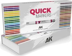 AK-Interactive Quick Markers Special Box Full Range Farbset, 34-tlg.