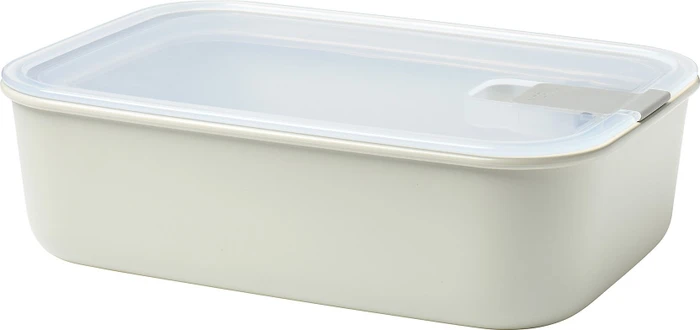 Mepal EasyClip rechteckig Aufbewahrungsbehälter 1.5l nordic white