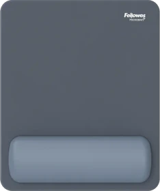 Fellowes Breyta Mausepad mit Handgelenkauflage, 240x200mm, blau