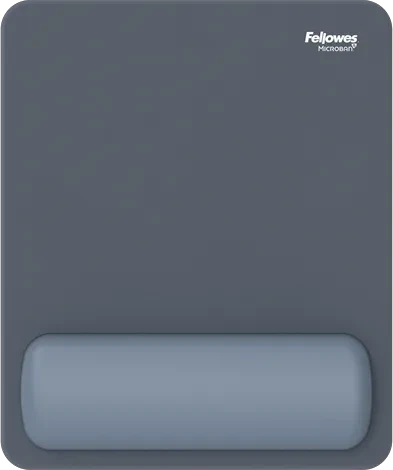 Fellowes Breyta Mausepad mit Handgelenkauflage, 240x200mm, blau
