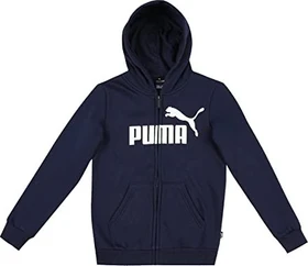 Puma Essentials Big Logo Hoodie blau (Junior)