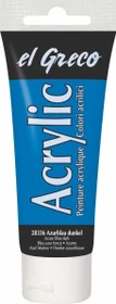 Kreul el Greco Acrylic Ink Acrylfarbe, azurblau dunkel, 75ml