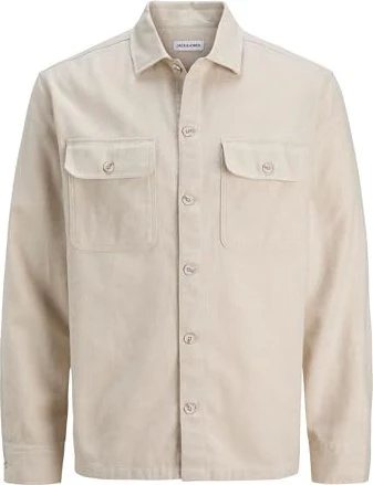 Jack & Jones Relaxed Fit Hemd langarm moonbeam (Herren)