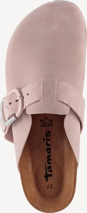 Tamaris Lederpantolette rosa (Damen)