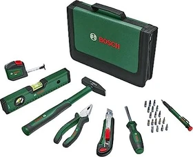 Bosch DIY Universal Hand Tool Handwerkzeugset inkl. Koffer, 25-tlg.