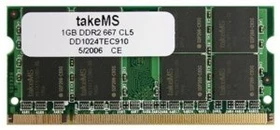 takeMS SO-DIMM 512MB, DDR2-667, CL5