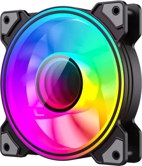 GameMax Dual Ring Infinity, schwarz, 120mm
