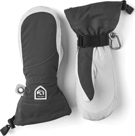 Hestra Heli Mitt Skihandschuhe grey/offwhite (Damen)