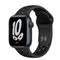 Apple Watch Nike Series 7 (GPS + Cellular) 41mm Aluminium Mitternacht mit Sportarmband anthrazit/schwarz Vorschaubild