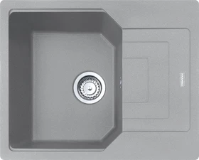 Franke Urban UBG 611-62 Einbau Becken reversibel mit Ablauffernbedienung steingrau