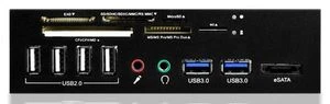 RaidSonic Icy Box IB-863a-B Multi-Slot-Cardreader, USB 3.0 19-Pin Stecksockel [Stecker]