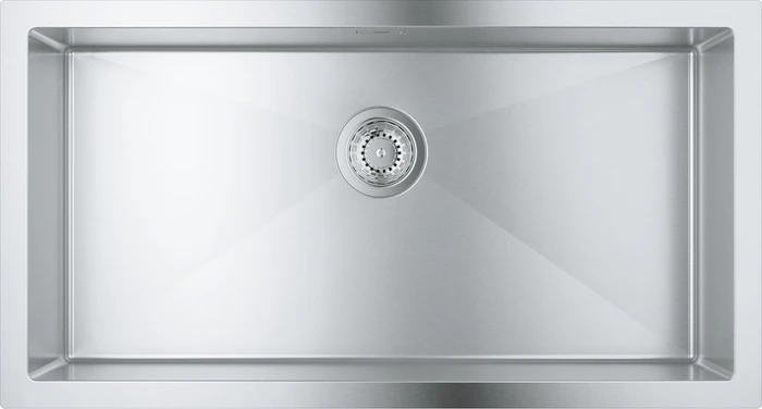 Grohe K700 90-S 86.4/46.4 1.0 Becken mittig edelstahl