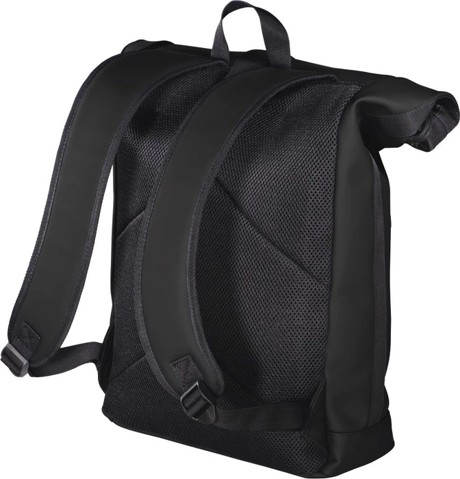 Hama Merida Roll-Top Notebook-Rucksack 15.6" schwarz