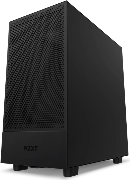 NZXT H5 Flow, schwarz, Glasfenster