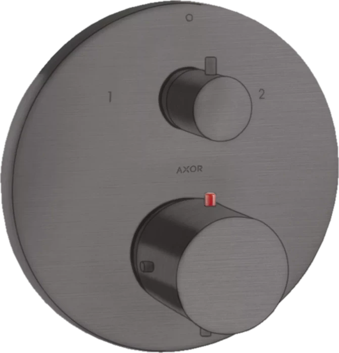 Hansgrohe Axor Starck Thermostat Unterputz mit Ab- und Umstellventil brushed black chrome