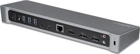 StarTech Triple-Monitor 4K USB-C Dock, USB-C 3.0 [Buchse] (DK30CH2DEPUE)