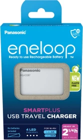 Panasonic eneloop Smartplus USB Travel Charger BQ CC87